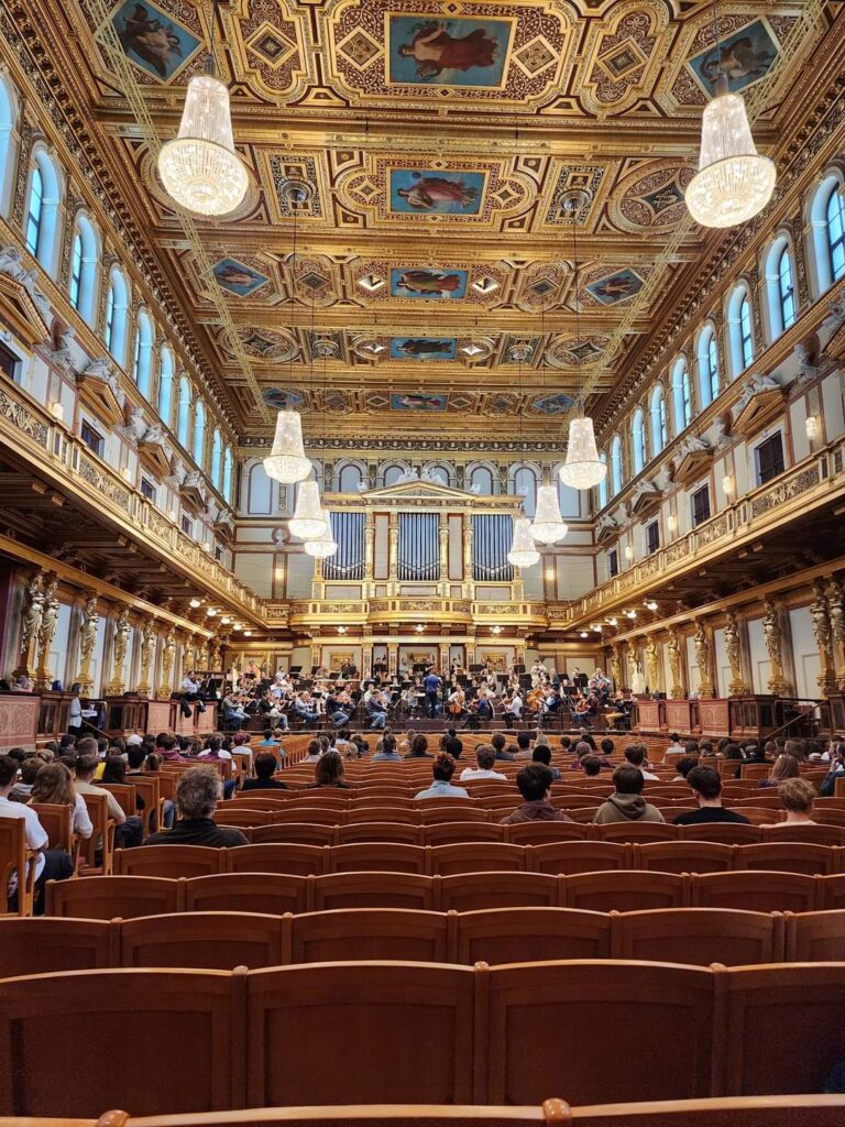 Vienna Philharmonic rehearsal