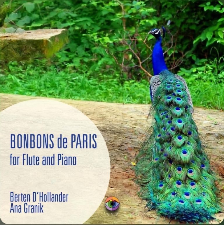 Berten D’Hollander and Ana Granik – Bonbons de Paris for flute and piano